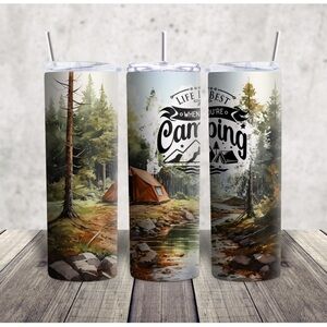 Forest Adventure Camping Tumbler